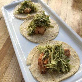 Gluten-free tacos from Greenleaf Chopshop
